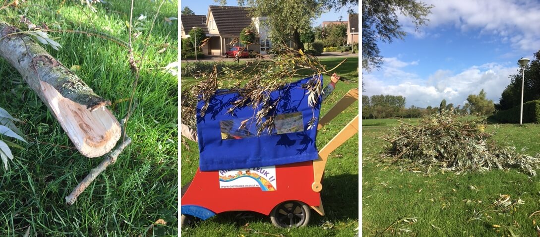 Herfststorm bij Gastouder Hasselt